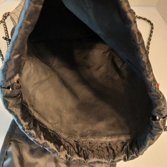 Franklin Sports Baseball Softball Volleyball Drawstring Bag Black Red Silver - Picture 4 of 8